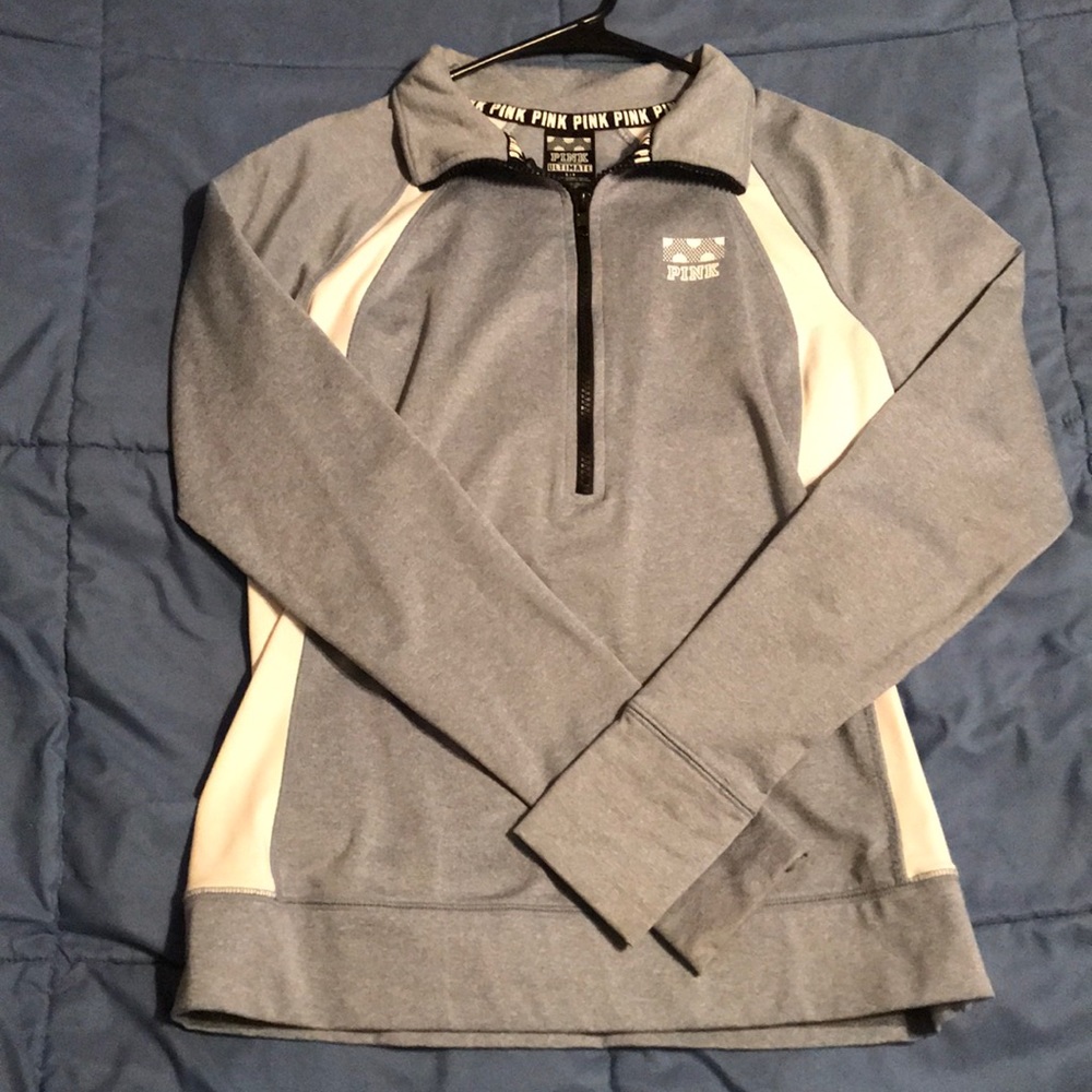 PINK blue ultimate running pullover